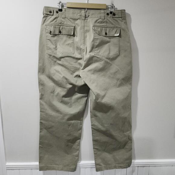 Polo Ralph Lauren Wide Baggy OG 107 Utility Skate Punk Pants Trousers 38x31 - Picture 2 of 7